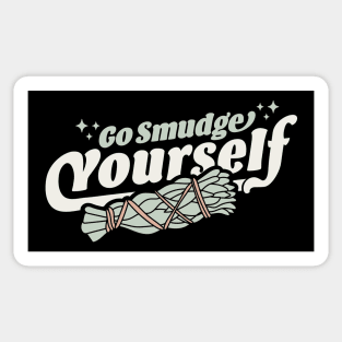 Go Smudge Yourself - Cleansing Sage Smudge Stick Feather Sticker